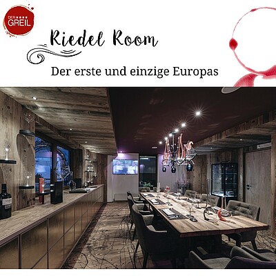 Der erste und einzige Europas. Ein Genussort für Gourmets, Weinliebhaber und für Wein-Glas-Kultur höchster Güte.